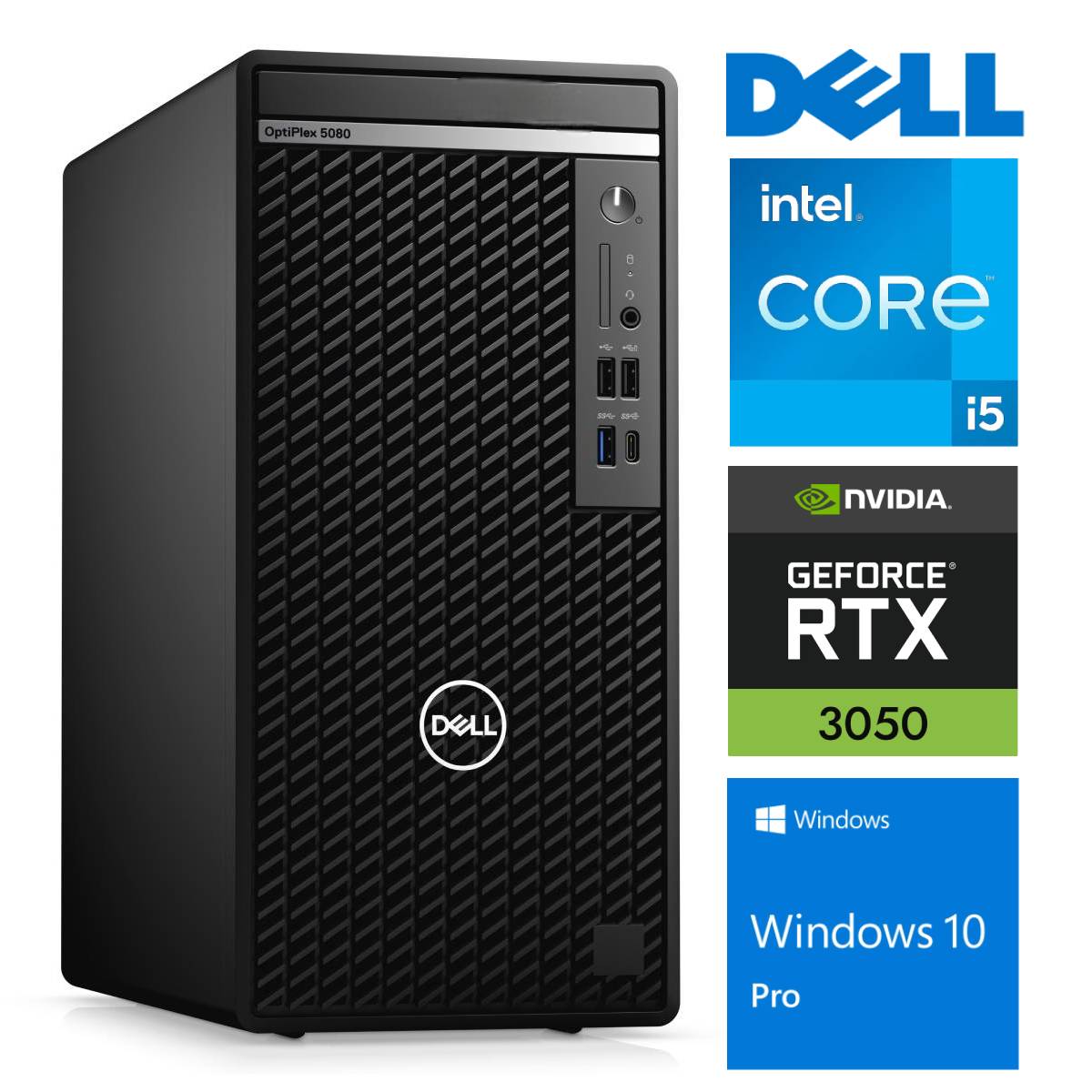 DELL 5080 Tower i5-10500 8GB 512SSD