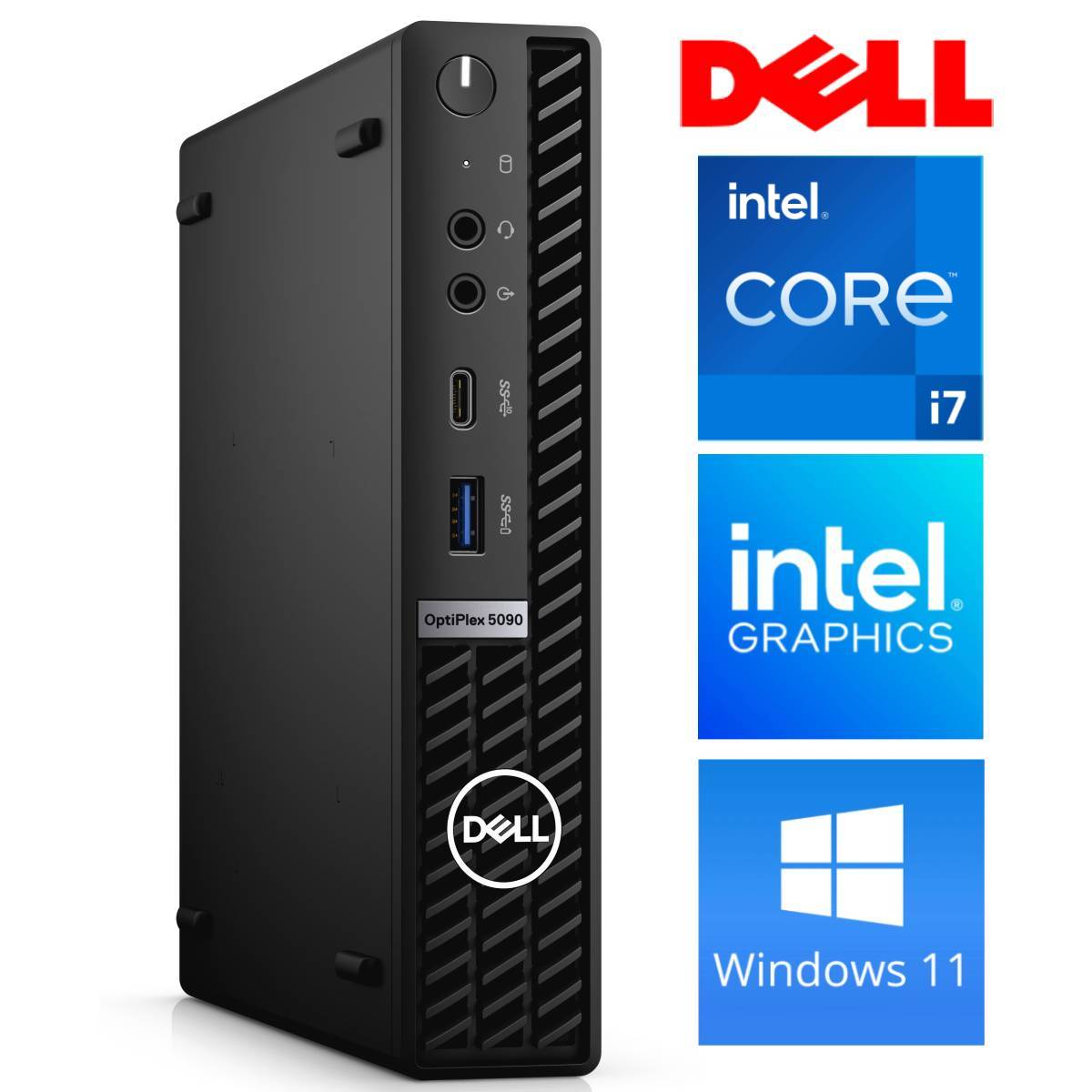 DELL 5090 Micro i7-11700T 8GB 256SSD