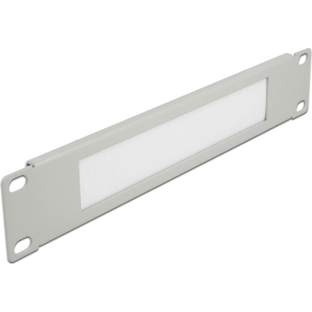 Delock 10" Cable Management Brush Strip