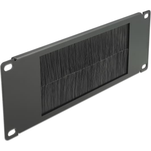 Delock 10" Cable Management Brush Strip