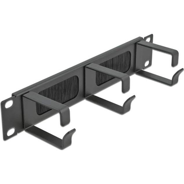 Delock 10" Cable Management Brush Strip