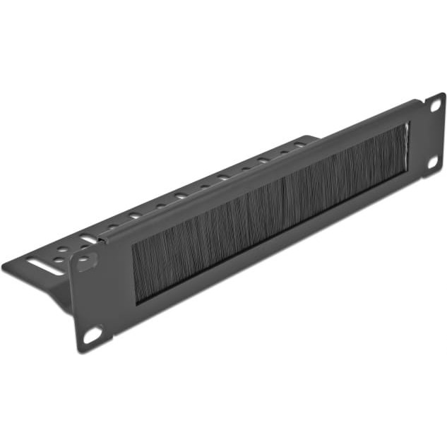 Delock 10" Cable Management Brush Strip