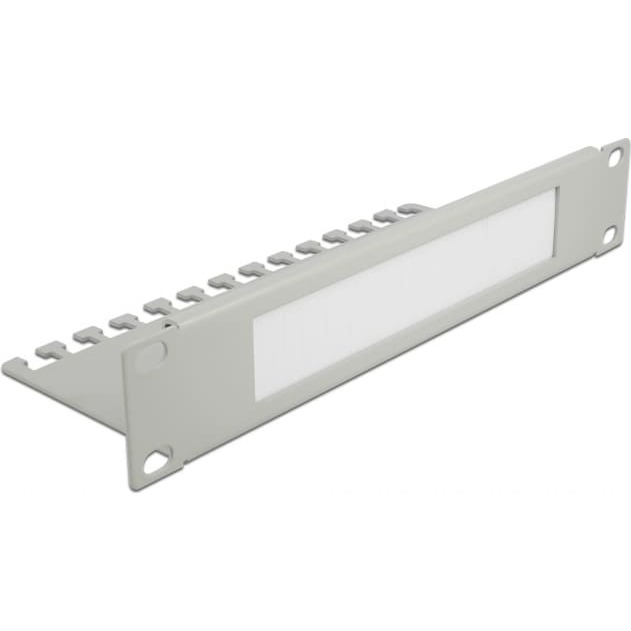 Delock 10" Cable Management Brush Strip