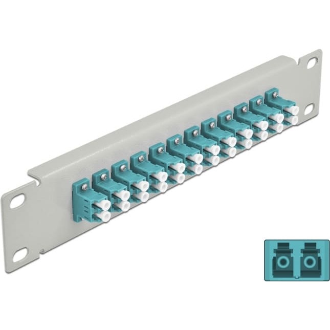 Delock 10" Fiber Optic Patch Panel