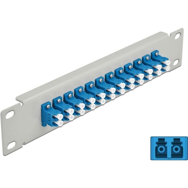Delock 10" Fiber Optic Patch Panel