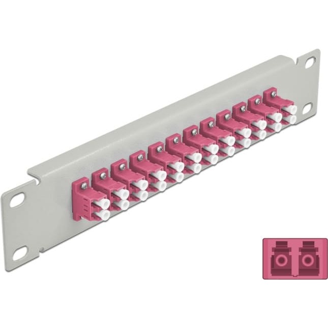 Delock 10" Fiber Optic Patch Panel