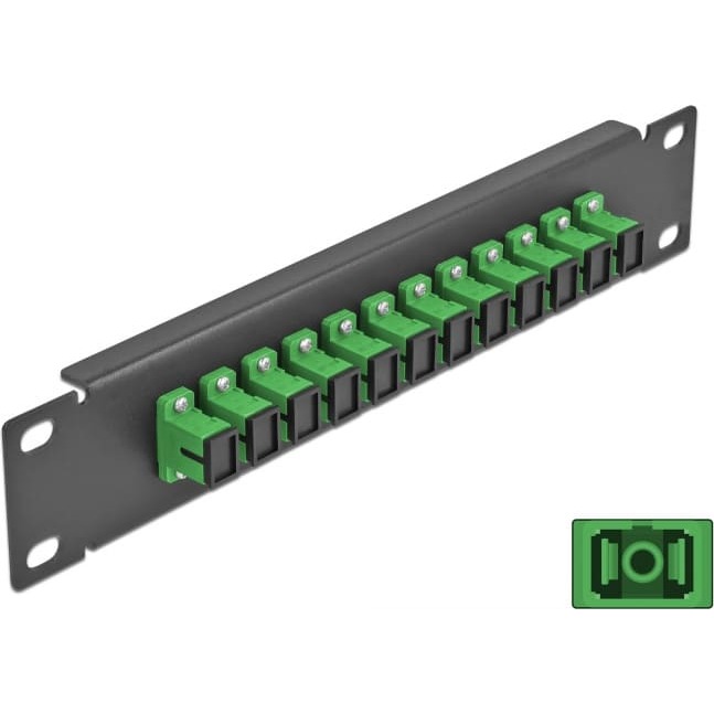 Delock 10" Fiber Optic Patch Panel