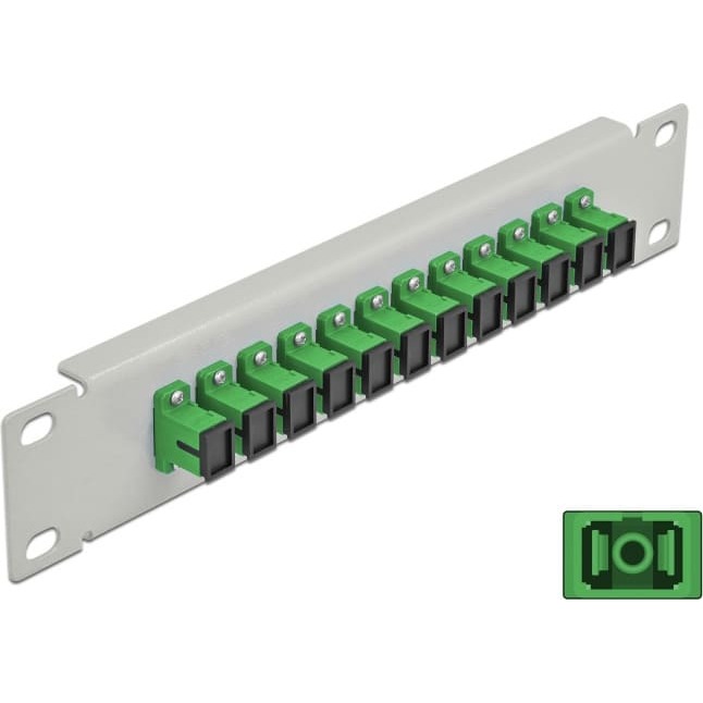 Delock 10" Fiber Optic Patch Panel