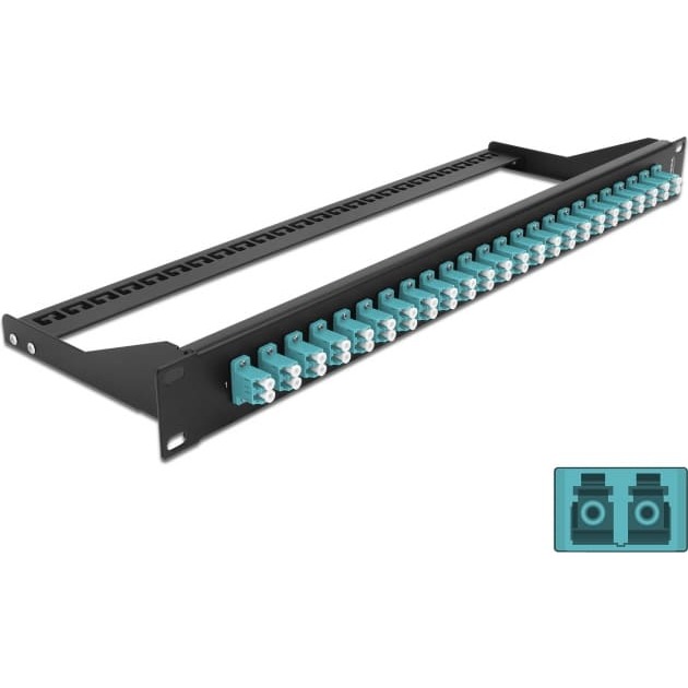 Delock 19" Fibre Patch Panel 24