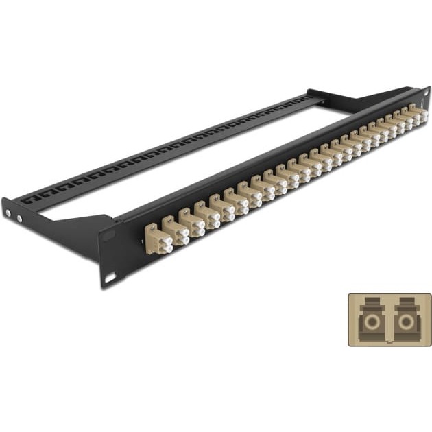 Delock 19" Fibre Patch Panel 24