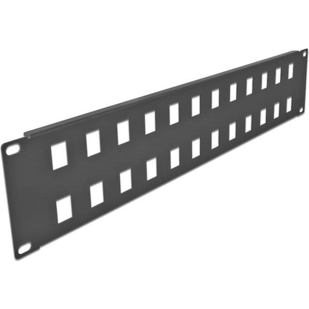 Delock 19" Keystone Patch Panel 24