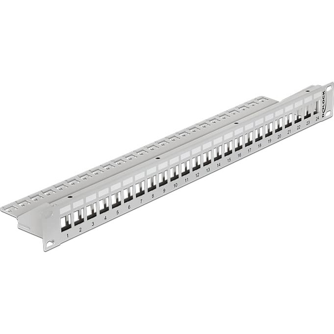 Delock 19" Keystone Patch Panel 24