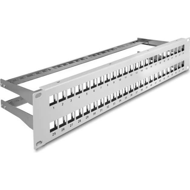Delock 19" Keystone Patch Panel 48