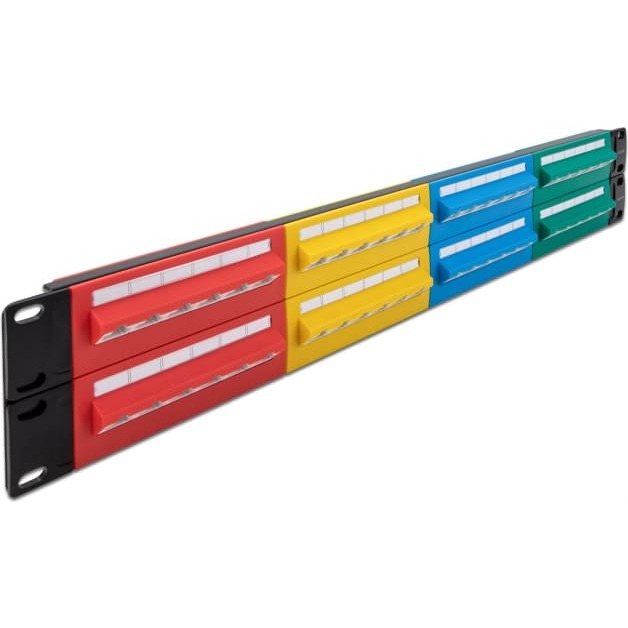 Delock 19" Patch Panel 48 port