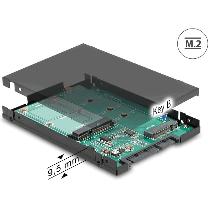 Delock 2.5" Converter SATA 22