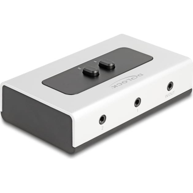 Delock 2 to 1 Switch Stereo
