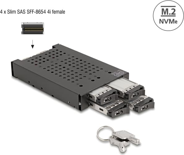 Delock 3.5" Mobile Rack for