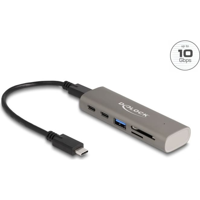 Delock 3 Port USB 10 Gbps