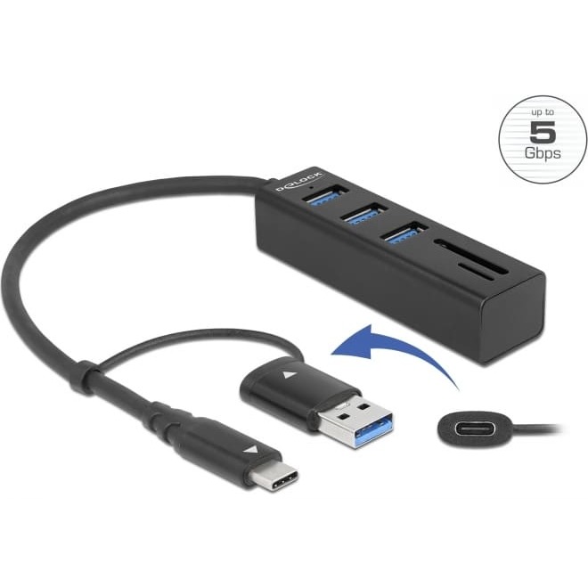 Delock 3 Port USB 3.2