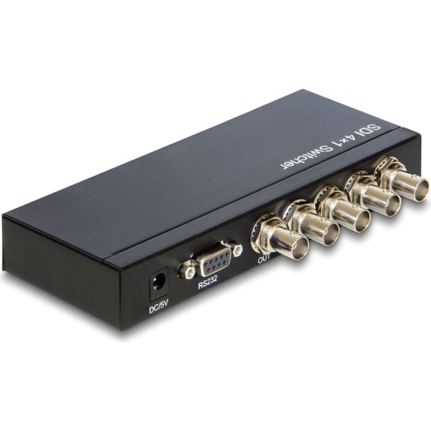 Delock 3G-SDI Switch 4 in >