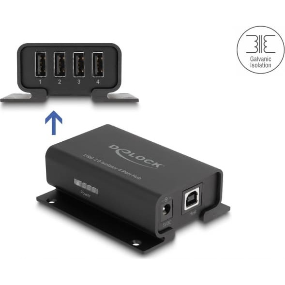 Delock 4 Port USB 2.0