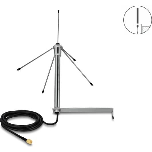 Delock 433 MHz Antenna SMA plug
