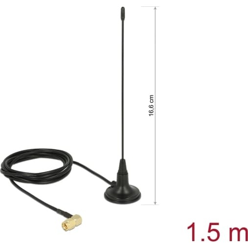 Delock 480 MHz Antenna SMA plug