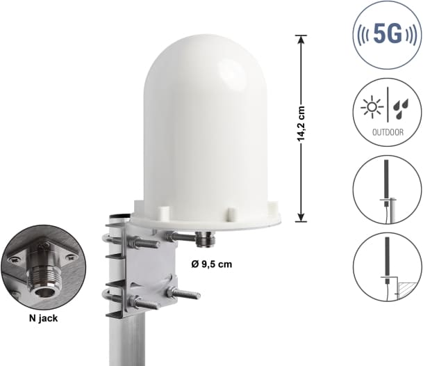 Delock 5G LTE Antenna N jack