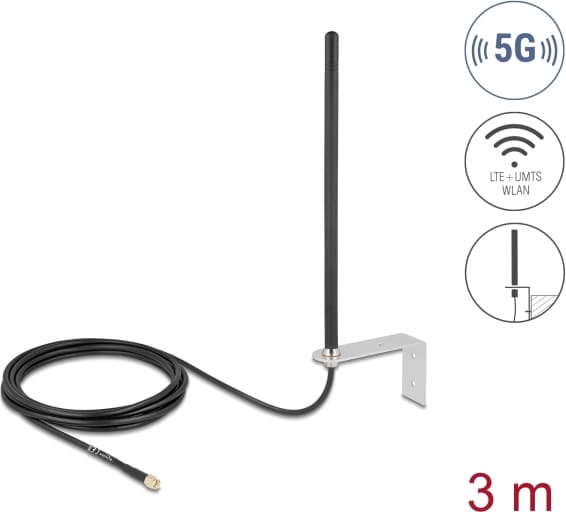Delock 5G LTE Antenna SMA plug
