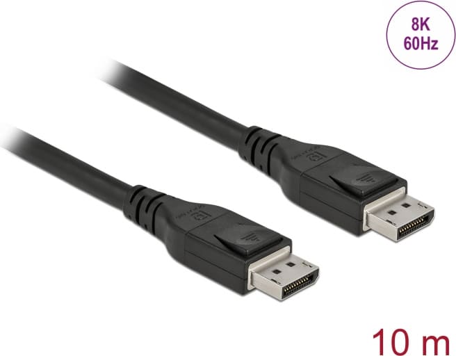Delock Active DisplayPort Cable 8K 60