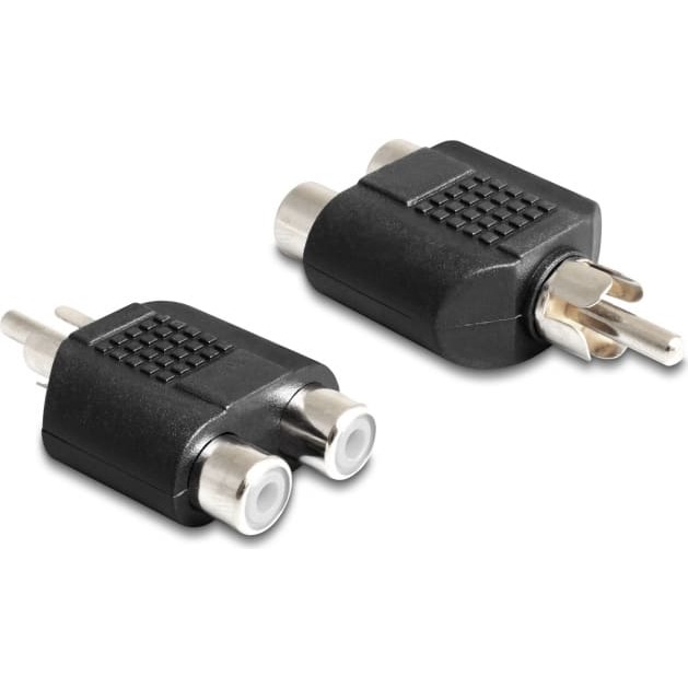 Delock Adapter 2 x RCA female