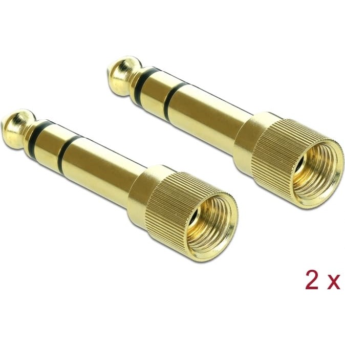 Delock Adapter 6.35 mm Stereo