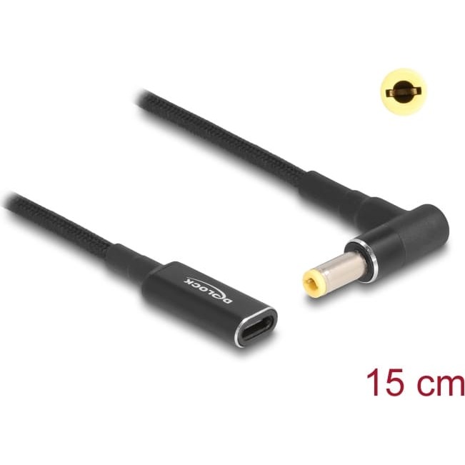 Delock Adapter cable for Laptop Charging