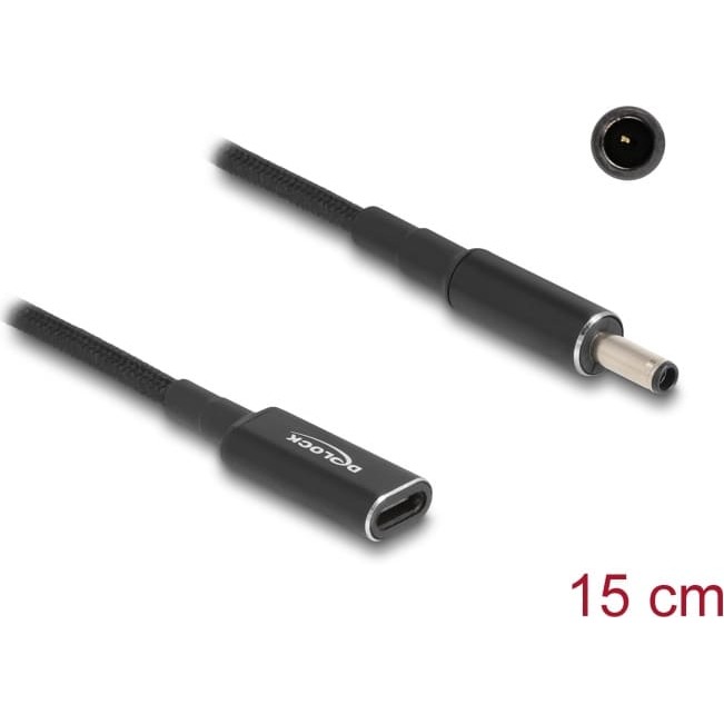 Delock Adapter cable for Laptop Charging