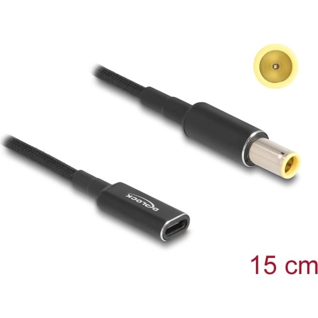Delock Adapter cable for Laptop Charging