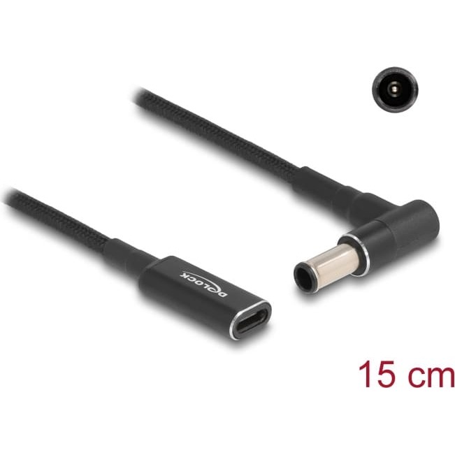 Delock Adapter cable for Laptop Charging