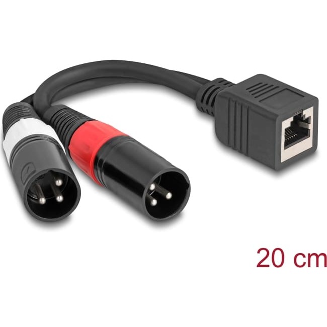 Delock Adapter Cable RJ45 jack to