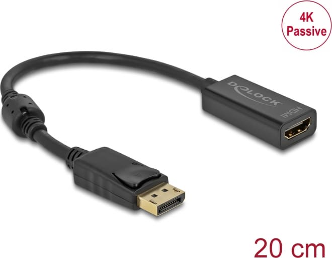 Delock Adapter DisplayPort 1.2 male