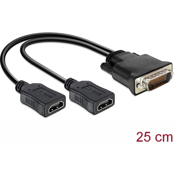 Delock Adapter DMS-59 male > 2