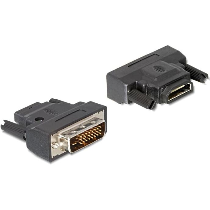 Delock Adapter DVI 24+1 pin male
