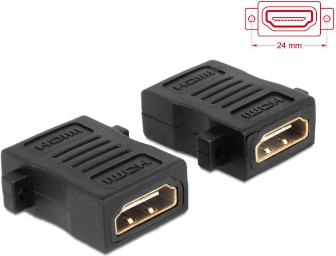 Delock Adapter HDMI-A female > HDMI-A