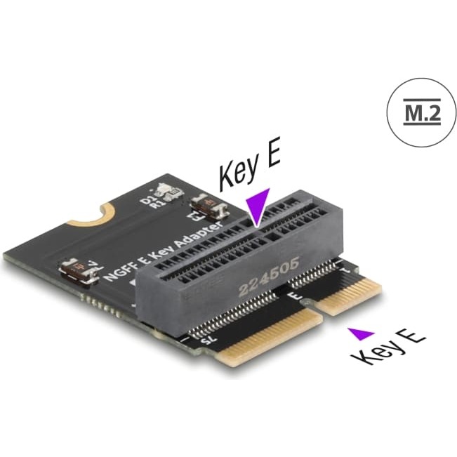 Delock Adapter M.2 Key E