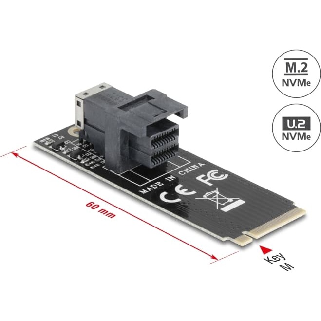Delock Adapter M.2 Key M