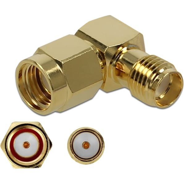 Delock Adapter RP-SMA plug to SMA