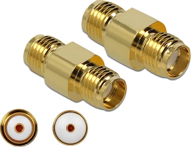 Delock Adapter SMA jack to SMA