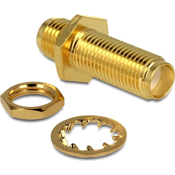 Delock Adapter SMA jack to SMA