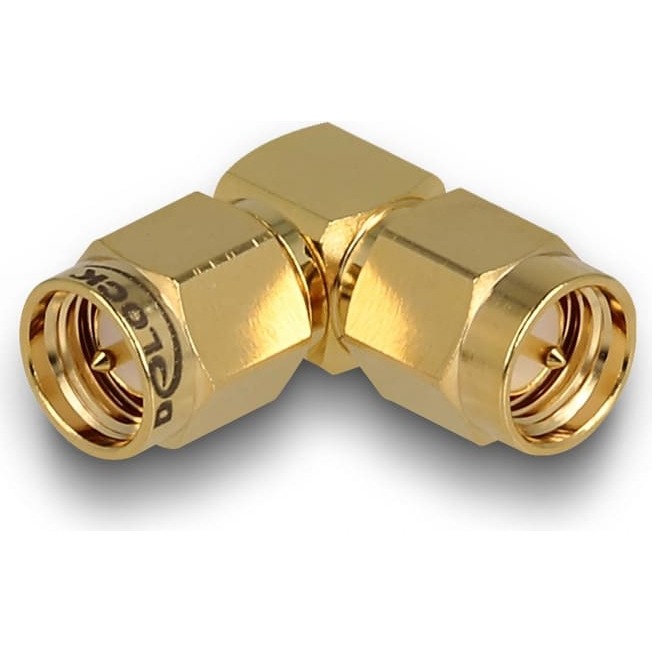 Delock Adapter SMA plug to SMA