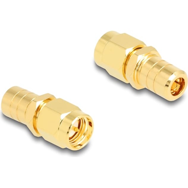 Delock Adapter SMA plug to SMB