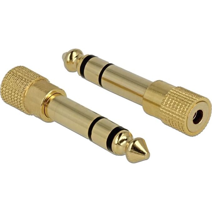 Delock Adapter Stereo plug 6.35