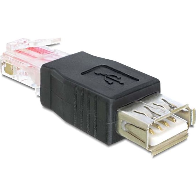 Delock Adapter USB female > RJ45
